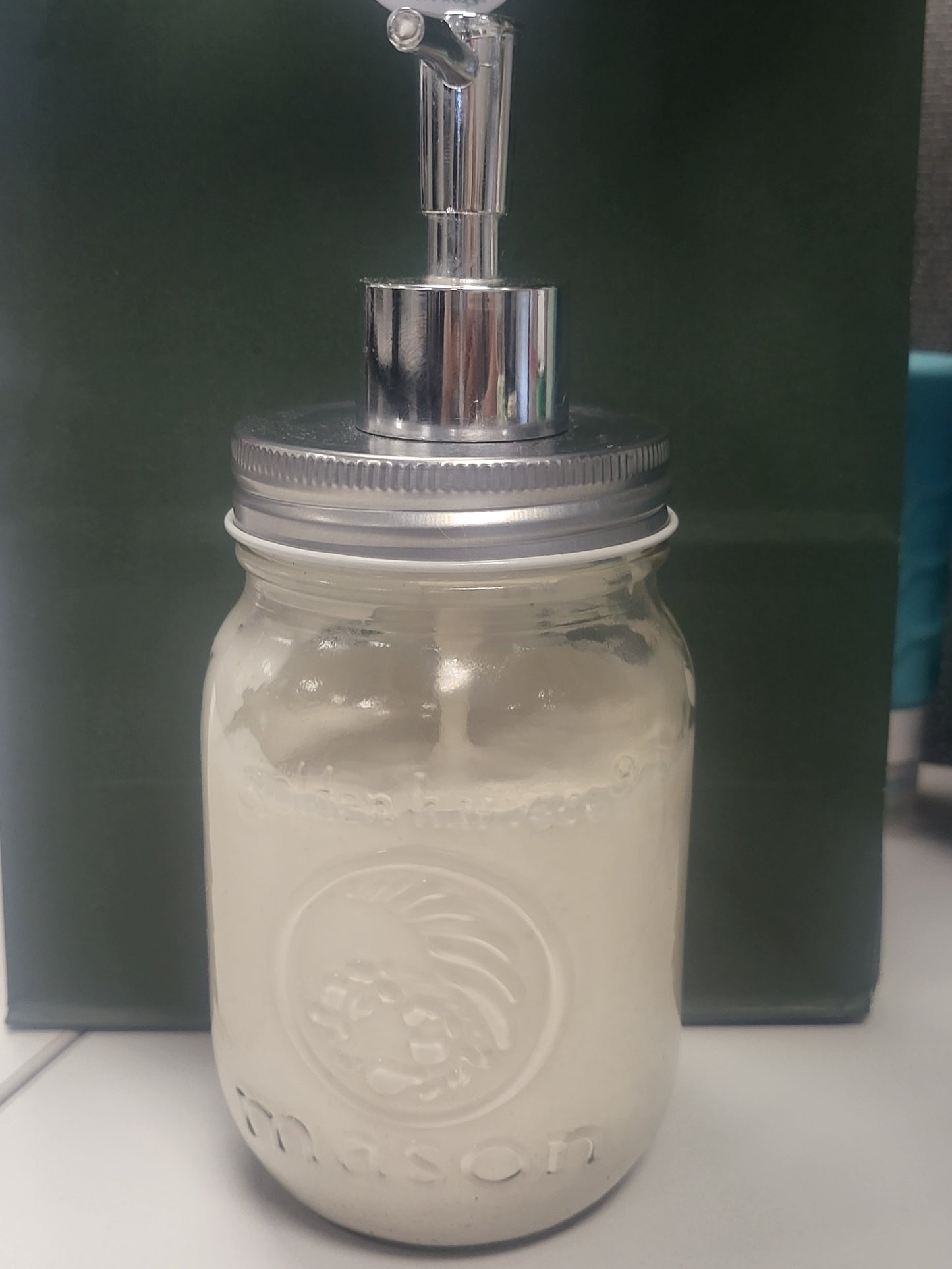 Homestead Hydration 16 oz Mason Pump Lotio