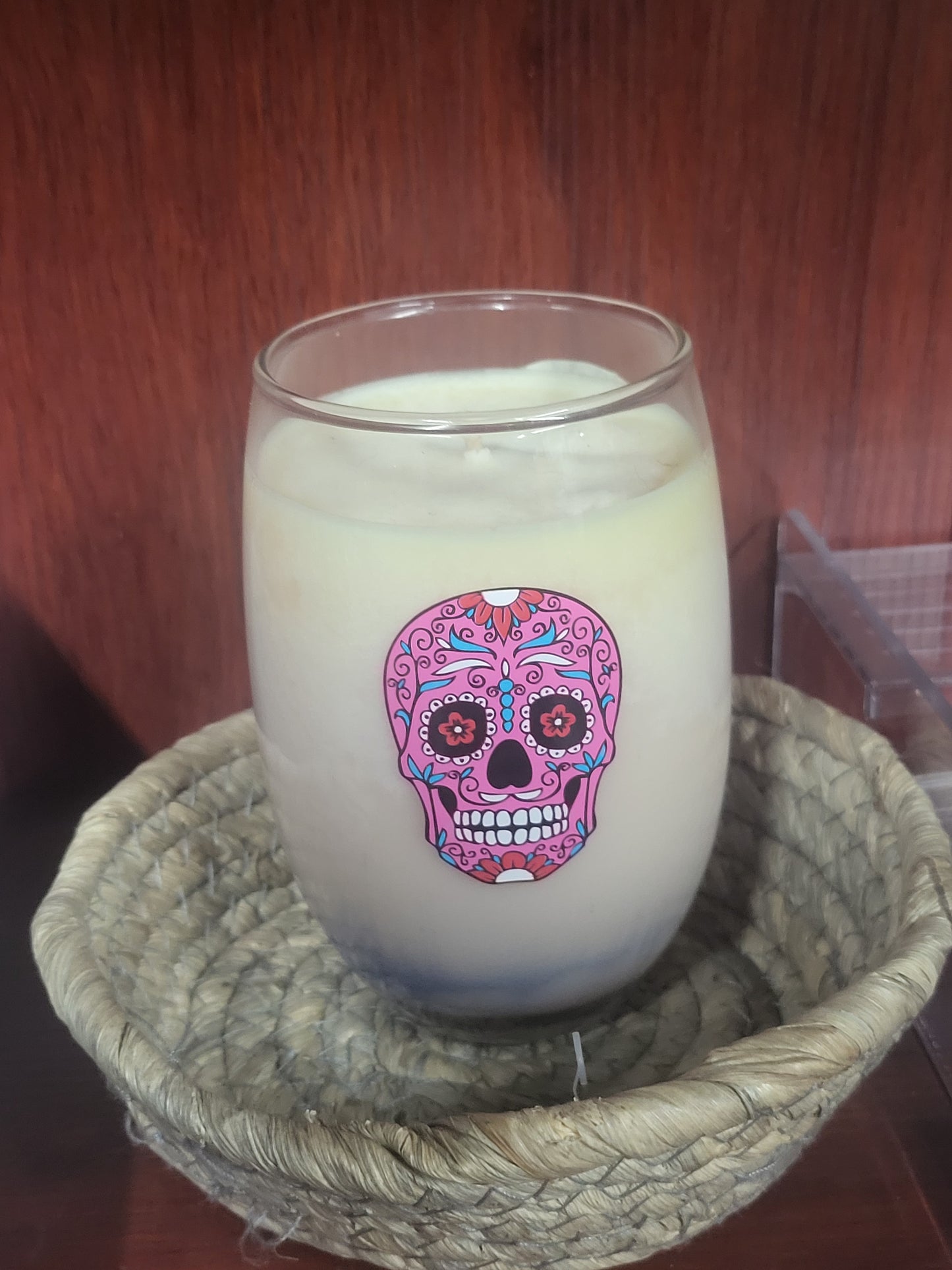 Sugar Skull Candles
