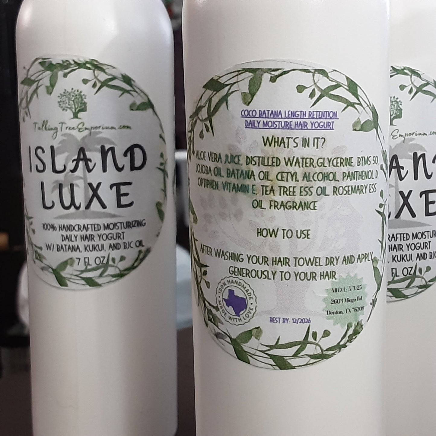 Island Luxe Moisturizing Daily Hair Yogurt