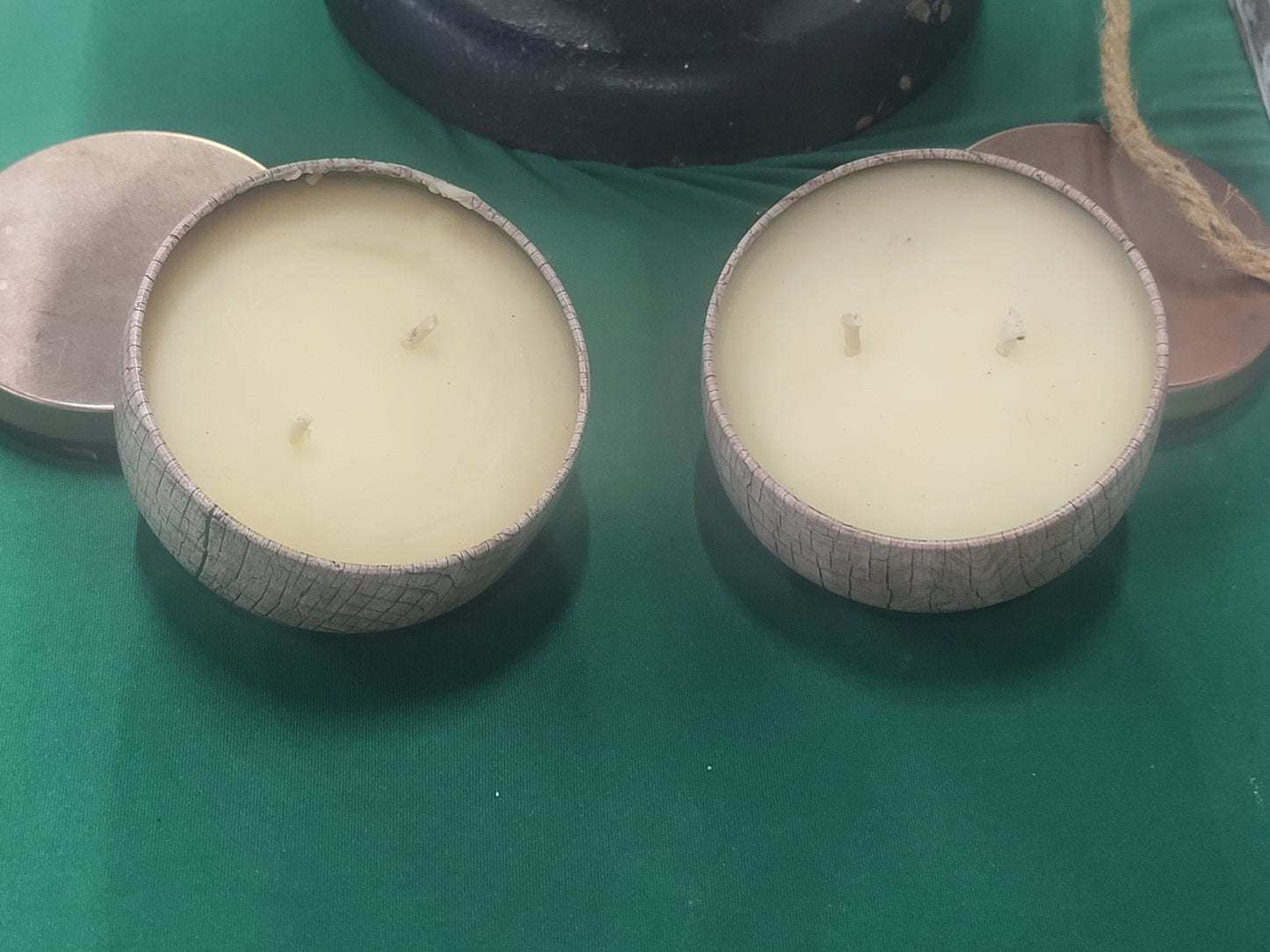 Classic 6 oz Wood Stump Tins