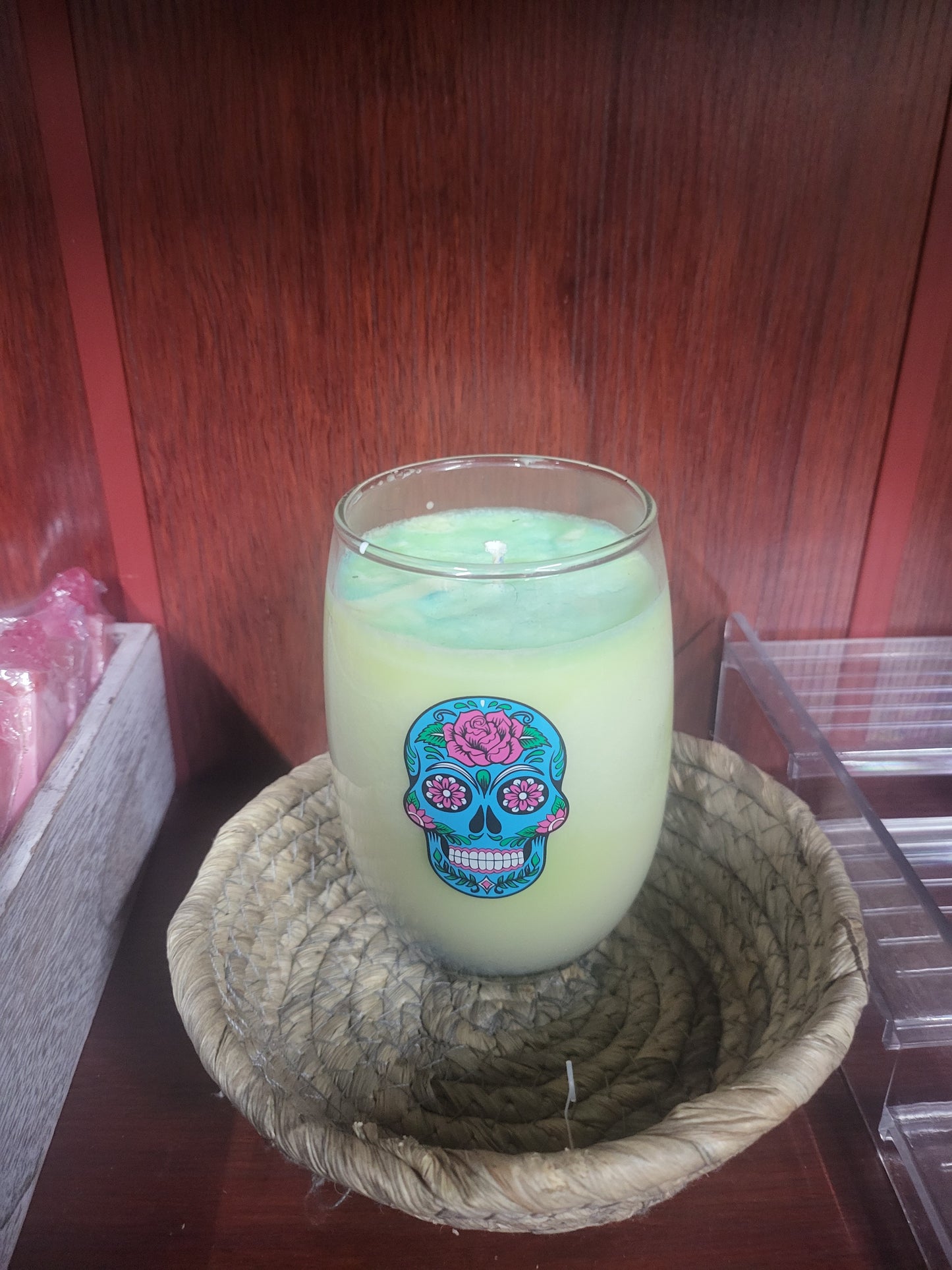 Sugar Skull Candles
