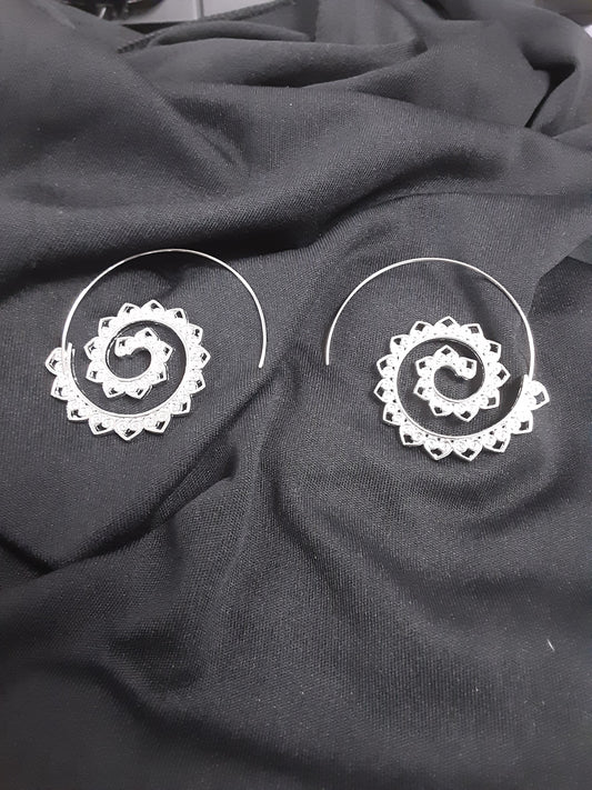 Bohemian Spiral earrings