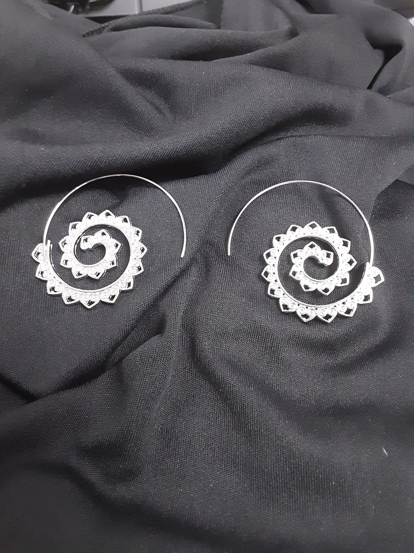 Bohemian Spiral earrings