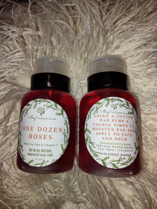 Dozen Roses Handcrafted Facial Toner