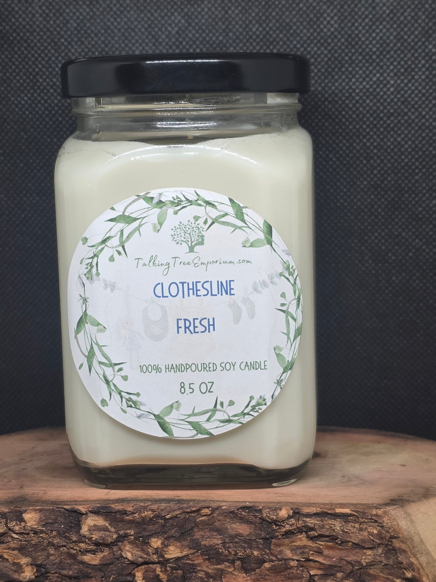 8.5 oz soy wax candles