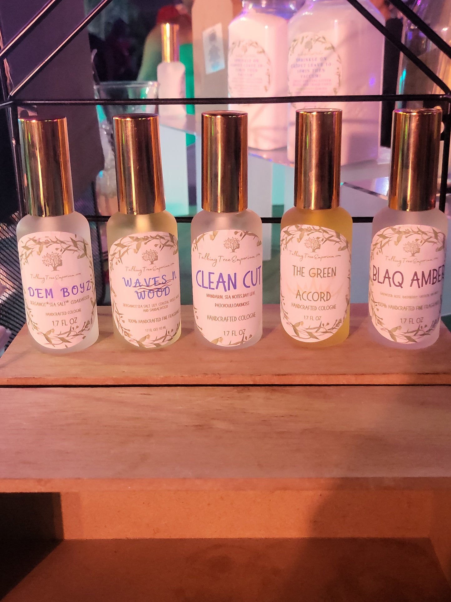 Handcrafted Colognes