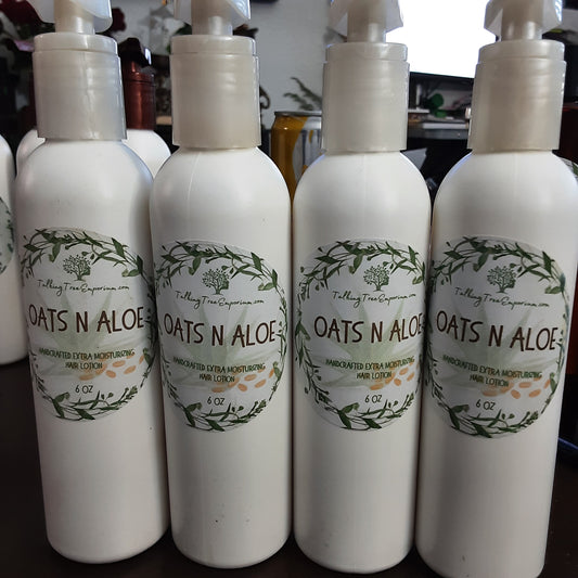 Oats n Aloe Handcrafted Extra Moisturizing Hair Lotion