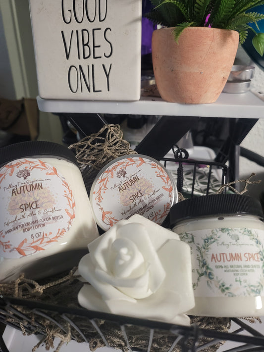 Autumn Spice Creamy Cocoa Butter Moisturizing Body Lotion