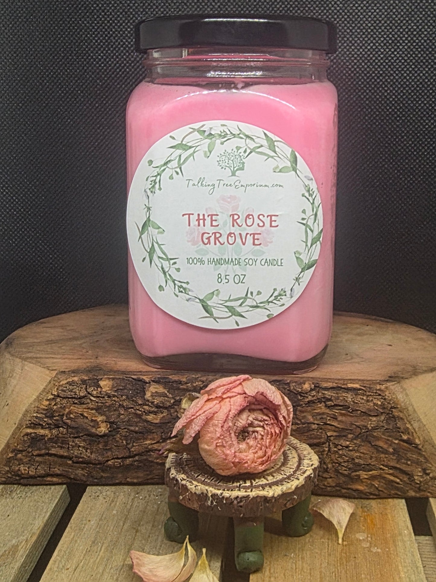 8.5 oz soy wax candles