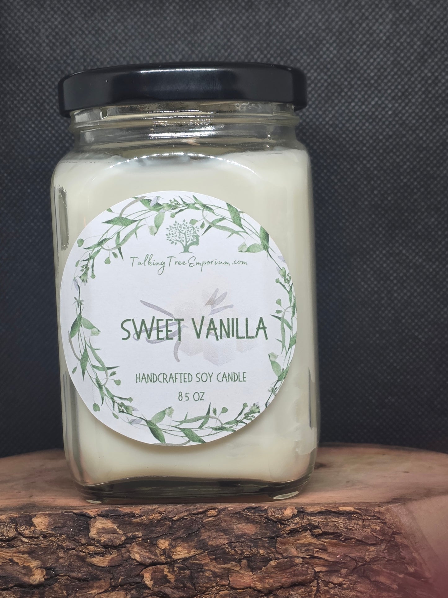 8.5 oz soy wax candles