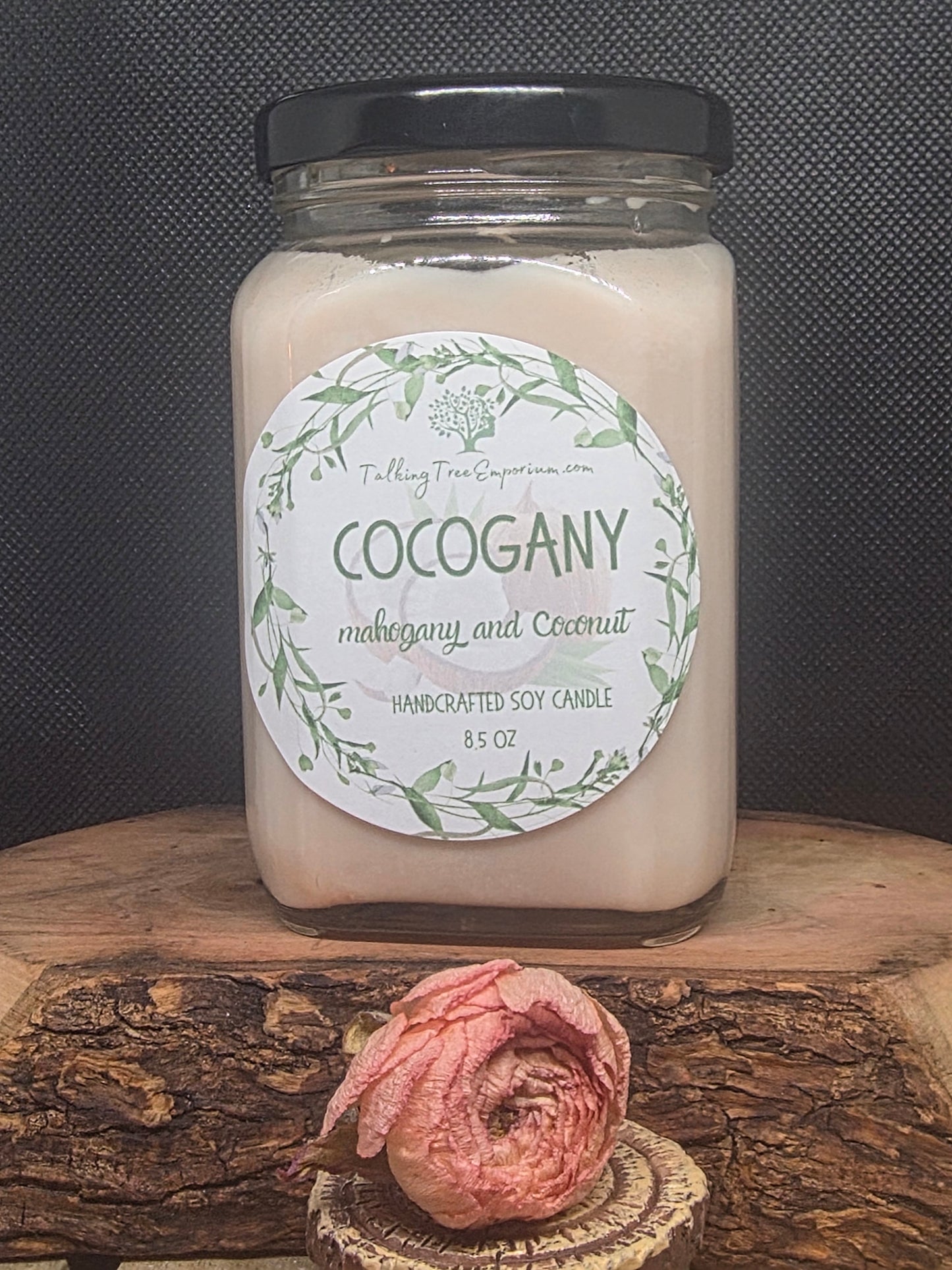 8.5 oz soy wax candles