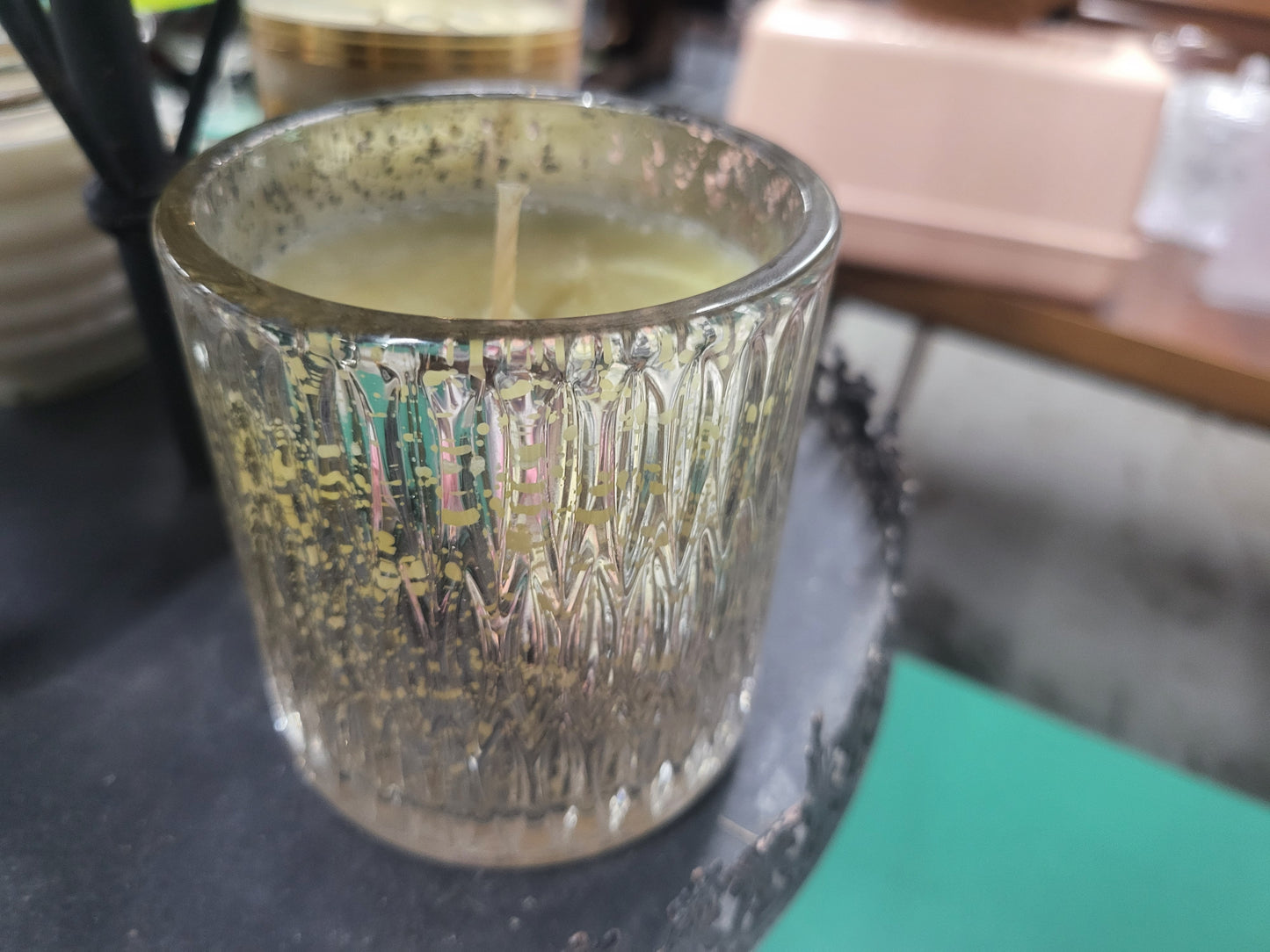 Vintage Glass Handcrafted Soy Candles