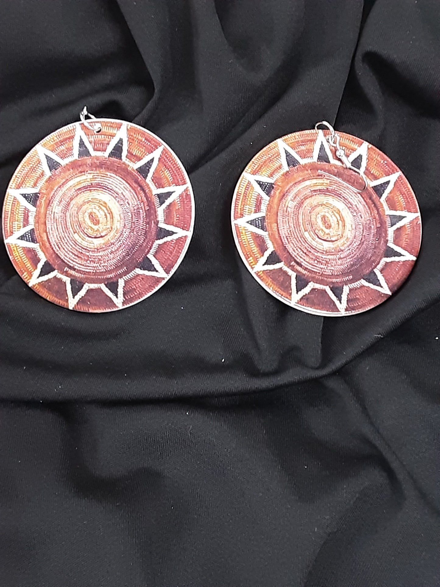 Ethnic Drum top Earrings