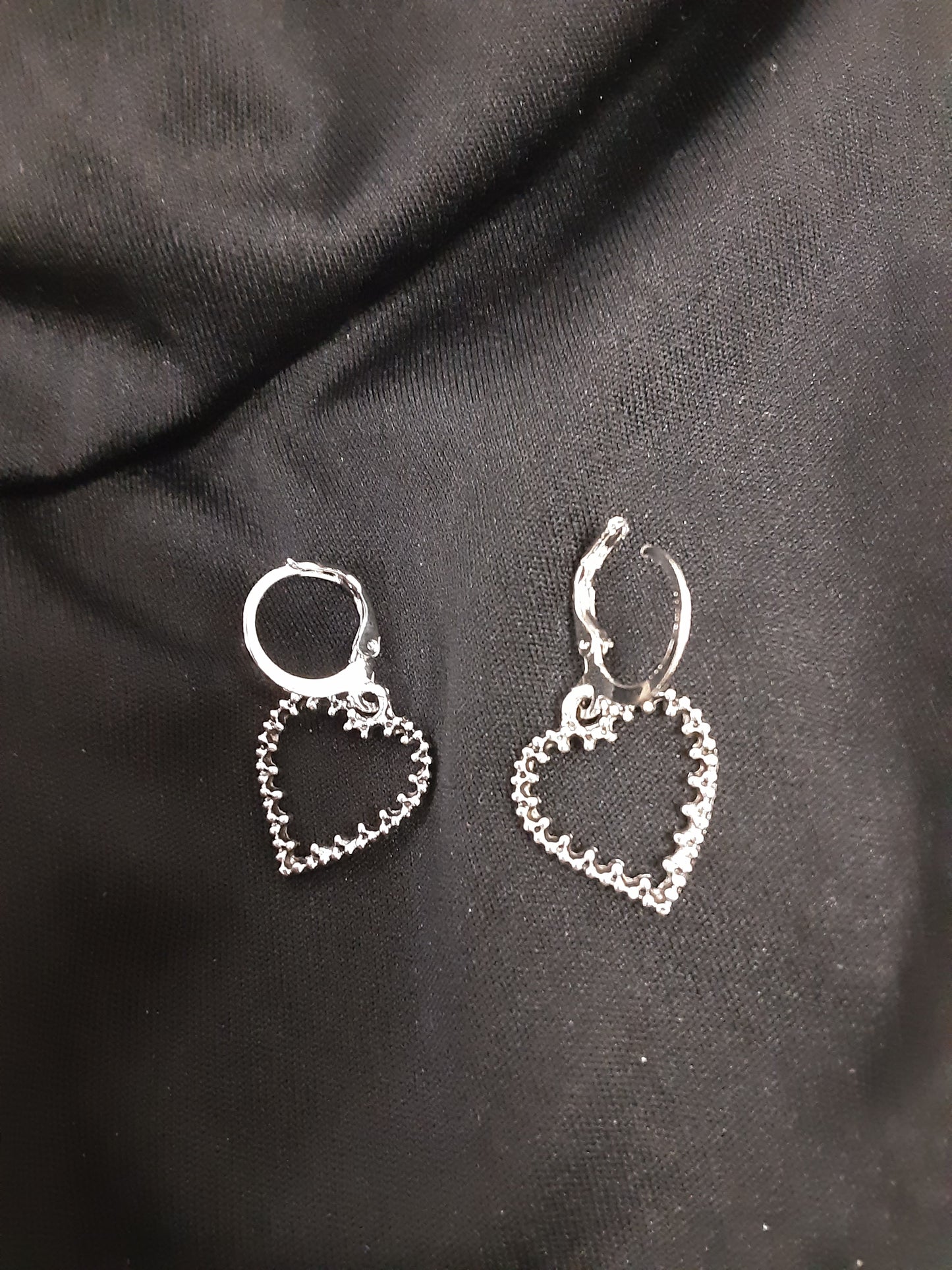 Tiny Don't Break my Heart Earrings